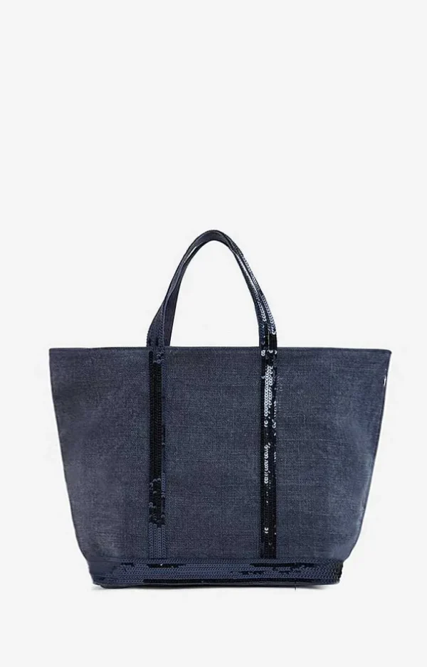 Vanessa Bruno Linen M Cabas Tote- Linen Tote Bags