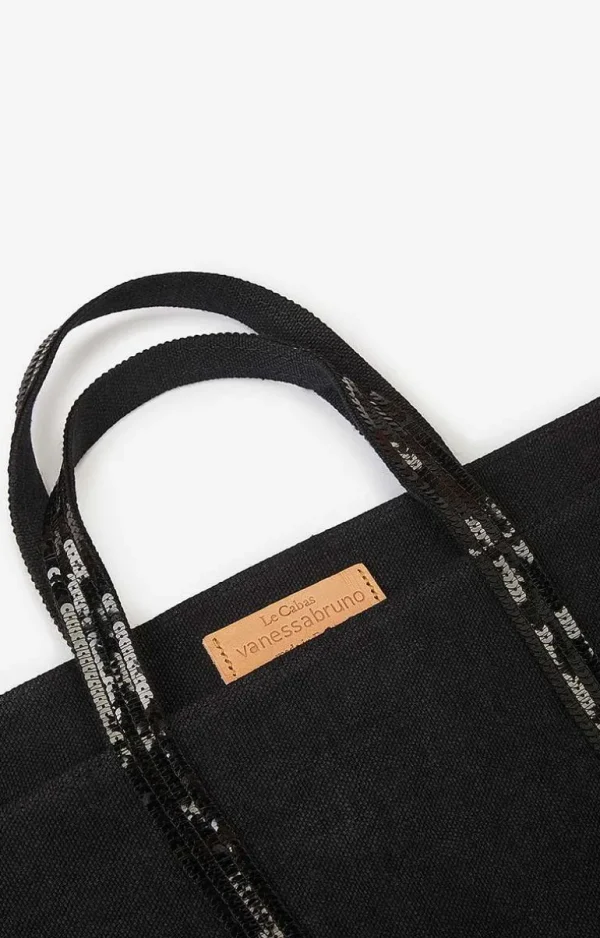 Vanessa Bruno Linen M Cabas Tote- Linen Tote Bags