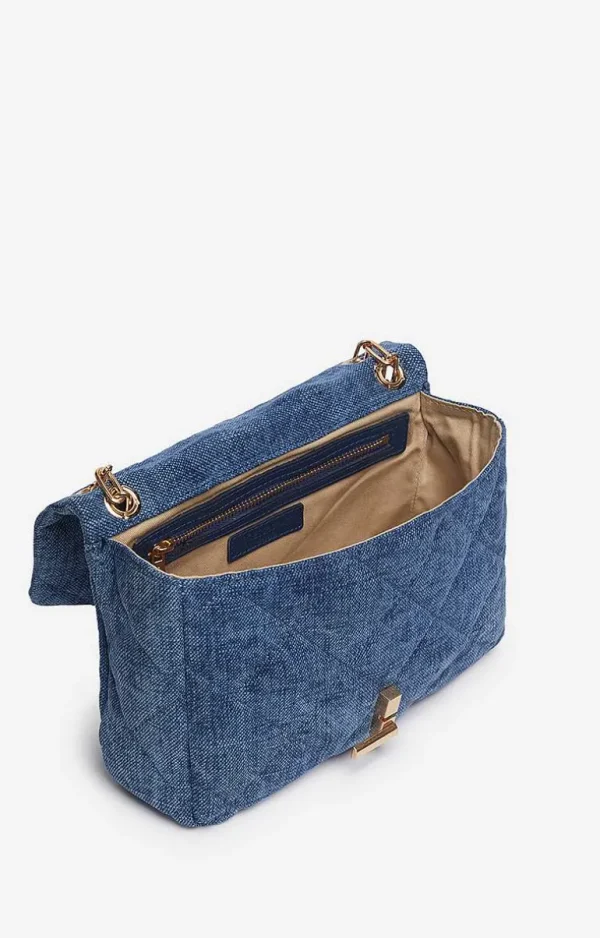 Vanessa Bruno Linen Moon Bag- Moon