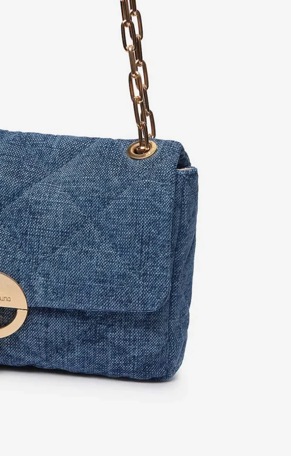 Vanessa Bruno Linen Moon Bag- Moon