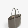 Vanessa Bruno Linen S Cabas Tote- Linen Tote Bags