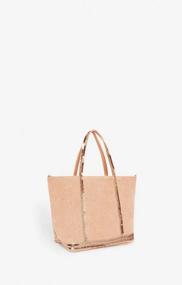 Vanessa Bruno Linen S Cabas Tote- Linen Tote Bags