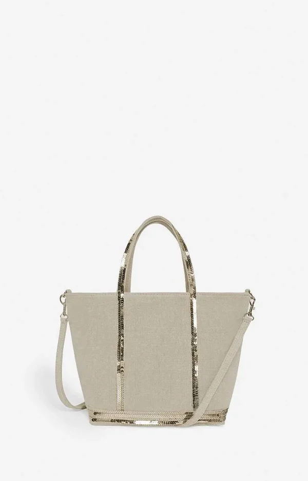 Vanessa Bruno Linen S Cabas Tote- Linen Tote Bags