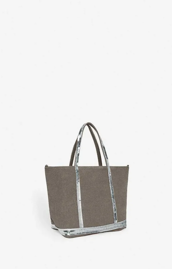 Vanessa Bruno Linen S Cabas Tote- Linen Tote Bags