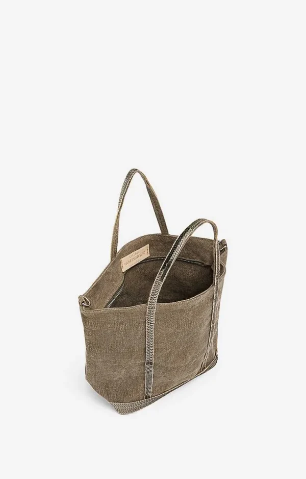 Vanessa Bruno Linen S Cabas Tote- Linen Tote Bags