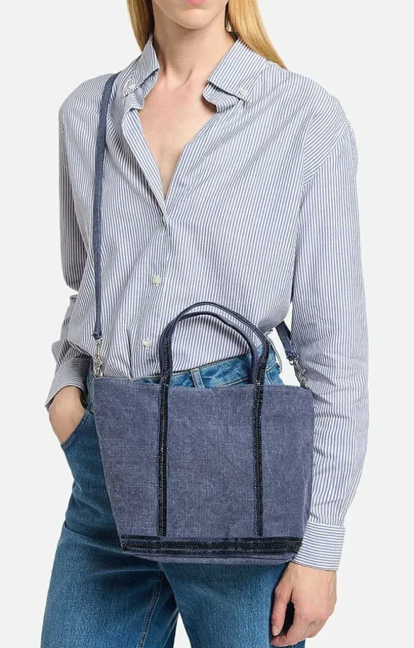 Vanessa Bruno Linen S Cabas Tote- Linen Tote Bags