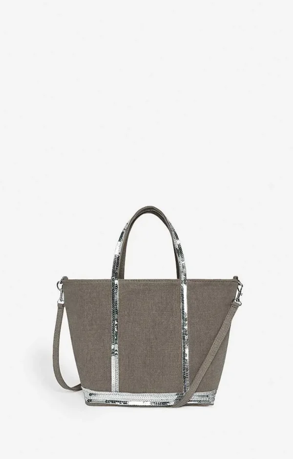 Vanessa Bruno Linen S Cabas Tote- Linen Tote Bags