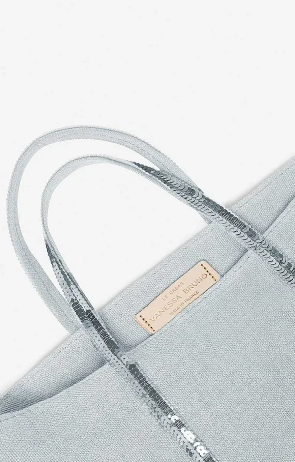 Vanessa Bruno Linen S Cabas Tote- Linen Tote Bags