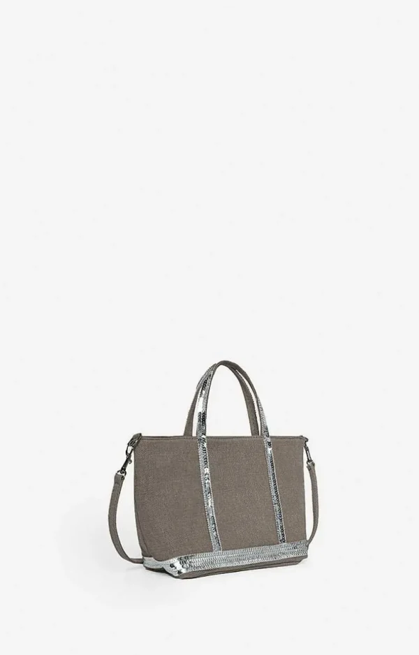 Vanessa Bruno Linen Xs Cabas Tote- Linen Tote Bags