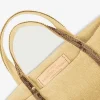 Vanessa Bruno Linen Xs Cabas Tote- Linen Tote Bags