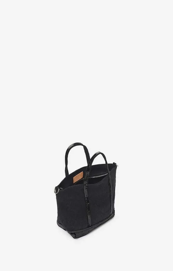 Vanessa Bruno Linen Xs Cabas Tote- Linen Tote Bags