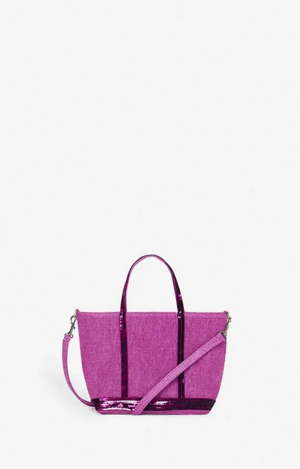 Vanessa Bruno Linen Xs Cabas Tote- Linen Tote Bags