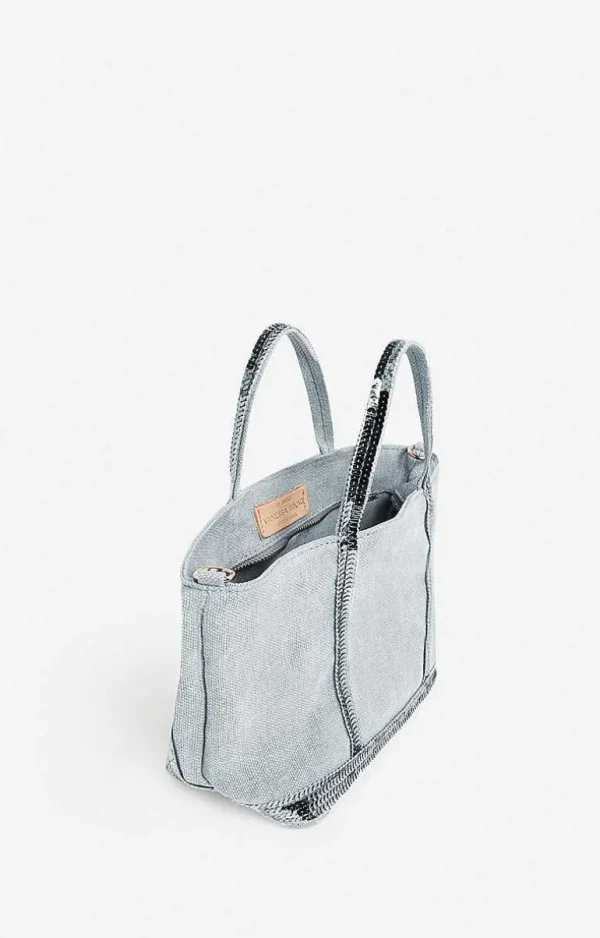 Vanessa Bruno Linen Xs Cabas Tote- Linen Tote Bags