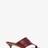 Vanessa Bruno Mules In Vegetable Tanned Leather- 36 | 37