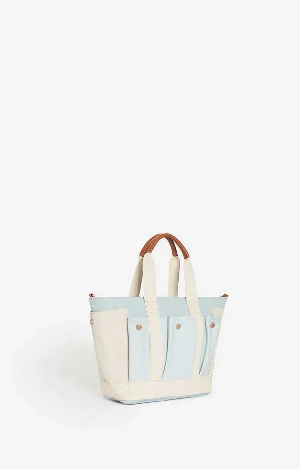 Vanessa Bruno Multi-Pocket S Cabas Tote- Multi-Pocket Tote Bags