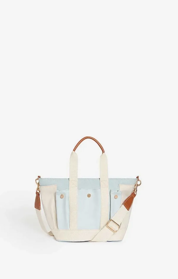 Vanessa Bruno Multi-Pocket S Cabas Tote- Multi-Pocket Tote Bags