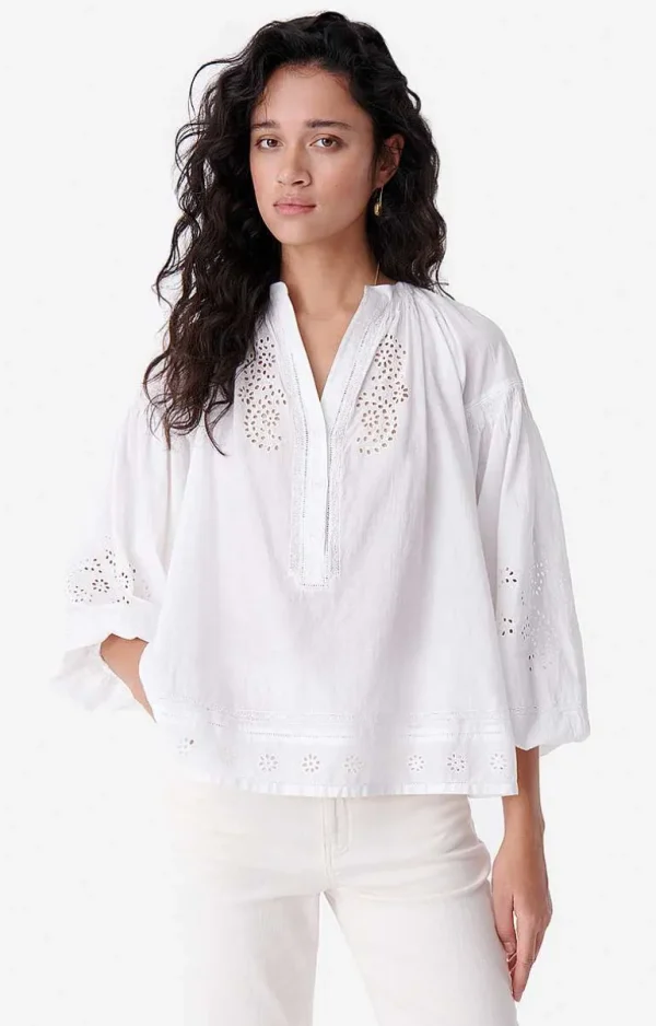 Vanessa Bruno Nipoa Blouse- Shirts & Tops