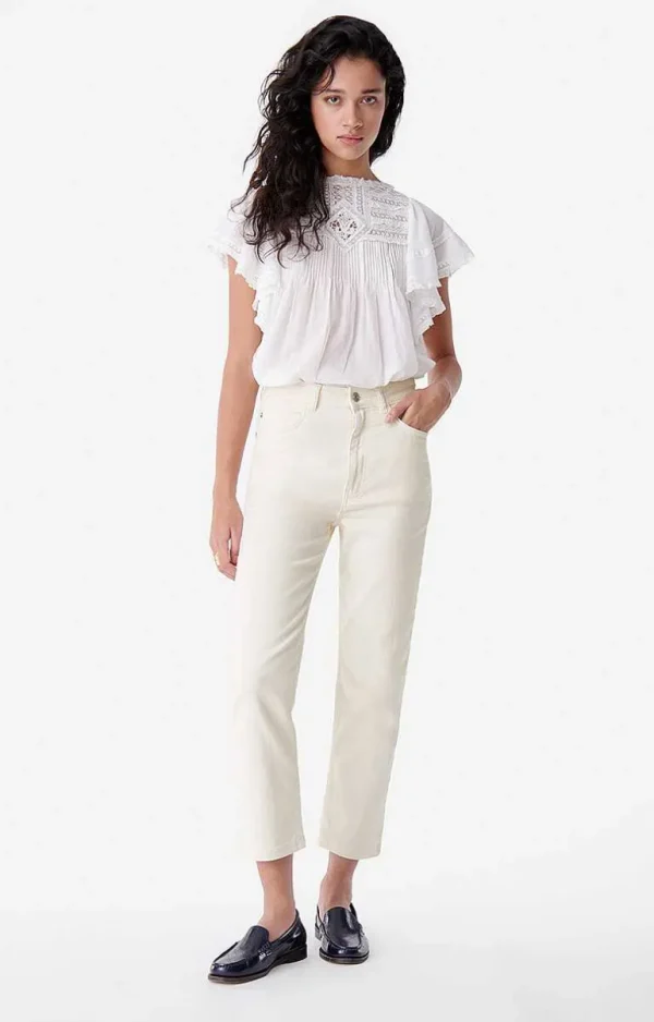 Vanessa Bruno Og Cropped Jeans- Clothing