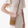 Vanessa Bruno Phone Pouch- Raffia