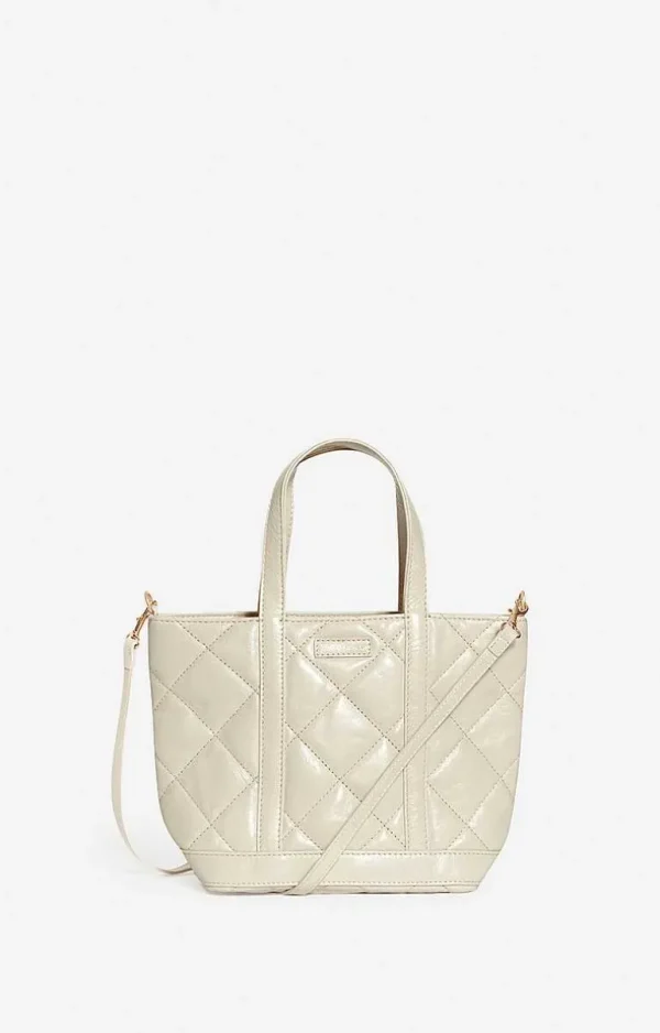 Vanessa Bruno Quilted Leather S Cabas Tote- Accessories