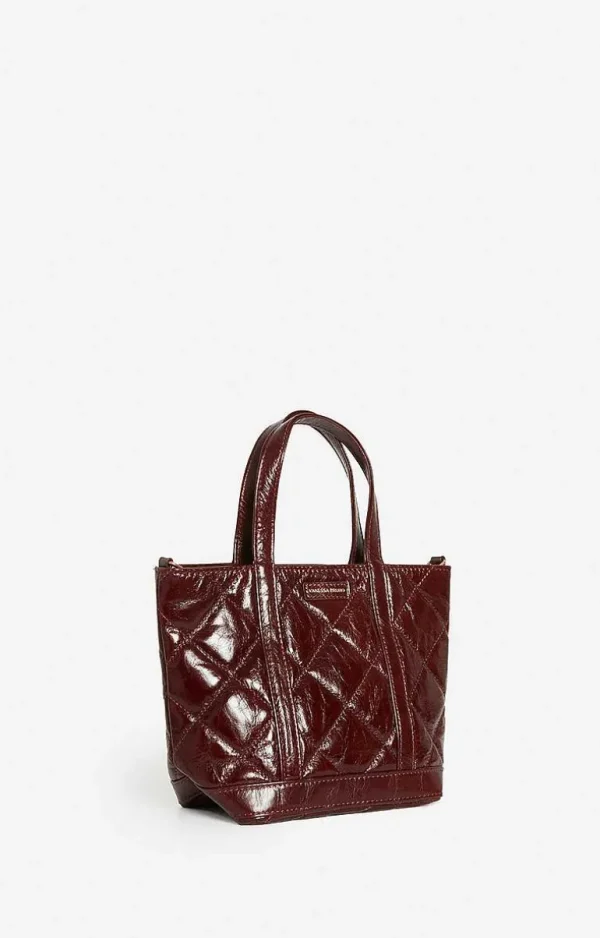 Vanessa Bruno Quilted Leather S Cabas Tote- Accessories