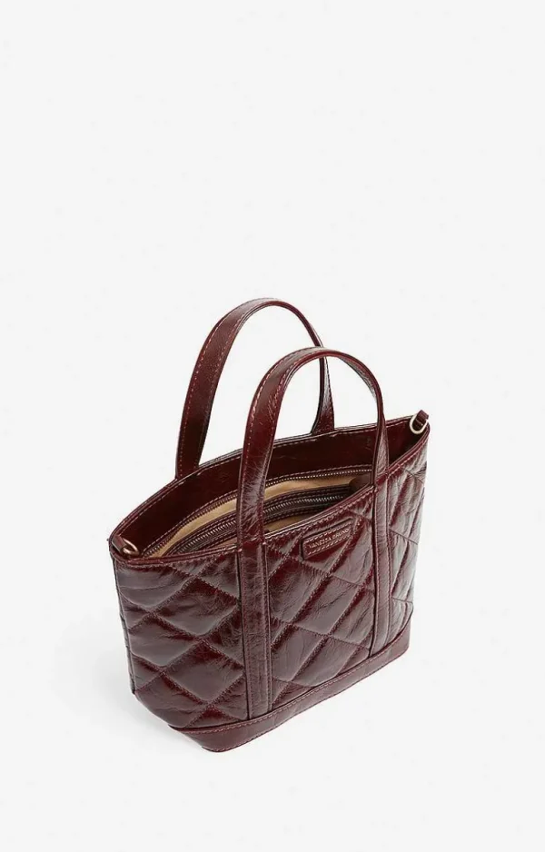 Vanessa Bruno Quilted Leather S Cabas Tote- Accessories