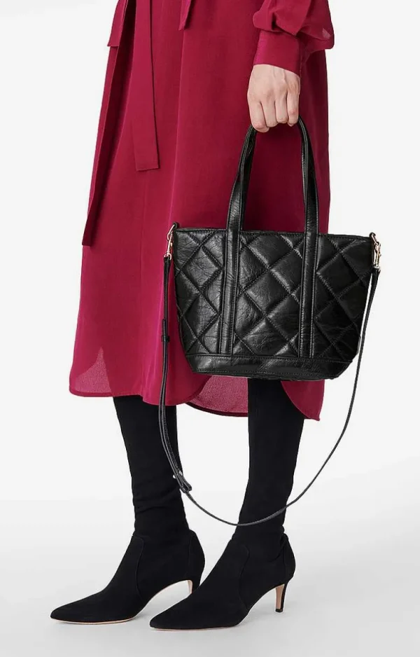 Vanessa Bruno Quilted Leather S Cabas Tote- Accessories