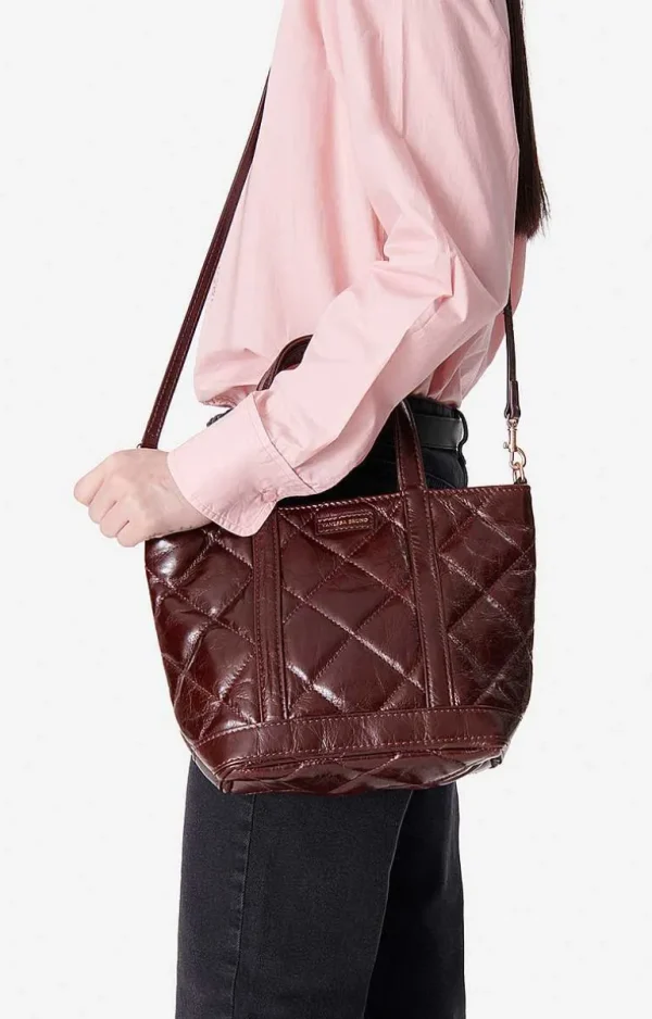 Vanessa Bruno Quilted Leather S Cabas Tote- Accessories