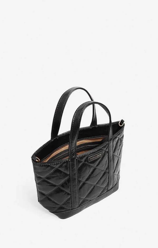 Vanessa Bruno Quilted Leather S Cabas Tote- Accessories