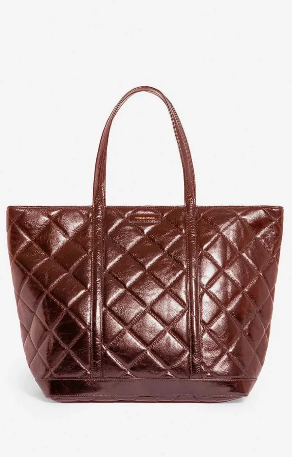 Vanessa Bruno Quilted Leather Xl Cabas Tote- Accessories