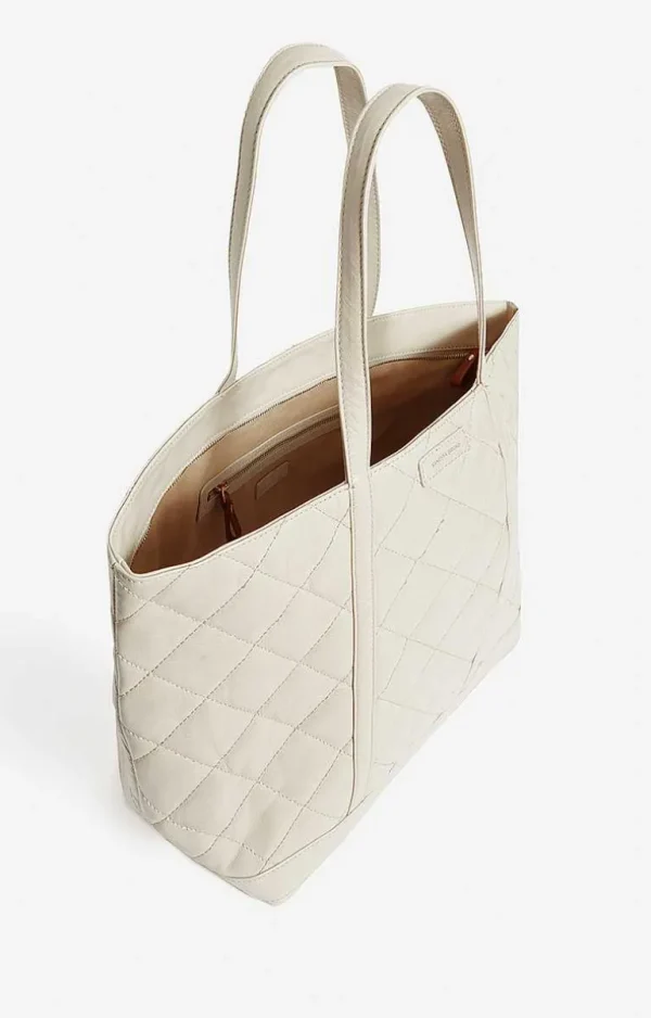 Vanessa Bruno Quilted Leather Xl Cabas Tote- Accessories