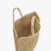 Vanessa Bruno Raffia Bubbles L Cabas Tote- Raffia