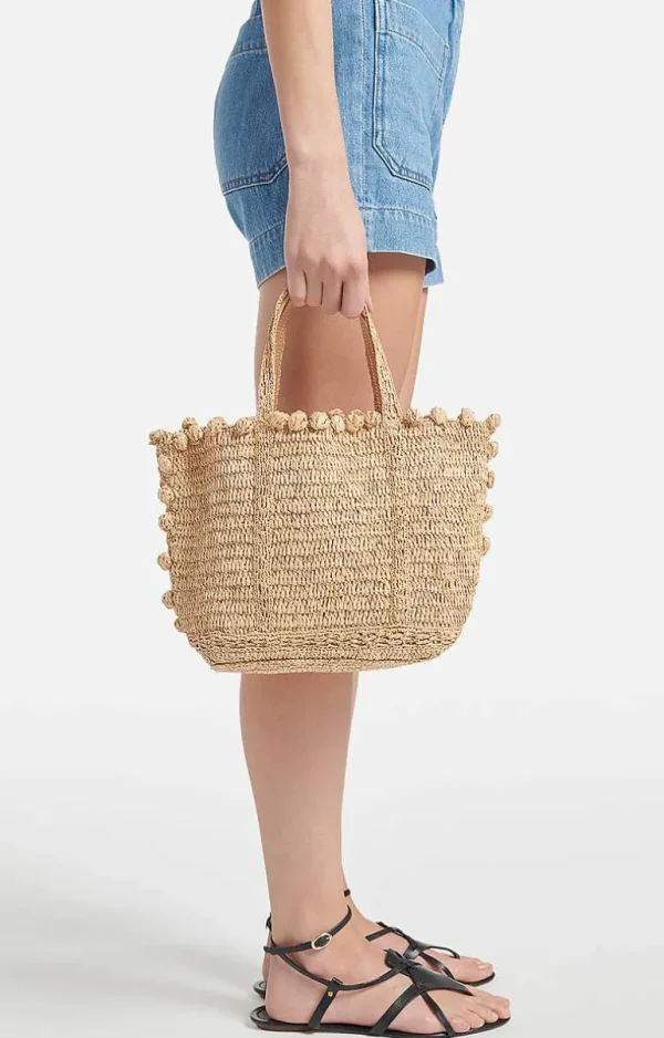 Vanessa Bruno Raffia Bubbles S Cabas Tote- Raffia