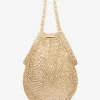 Vanessa Bruno Raffia Fishnet Bag- Raffia