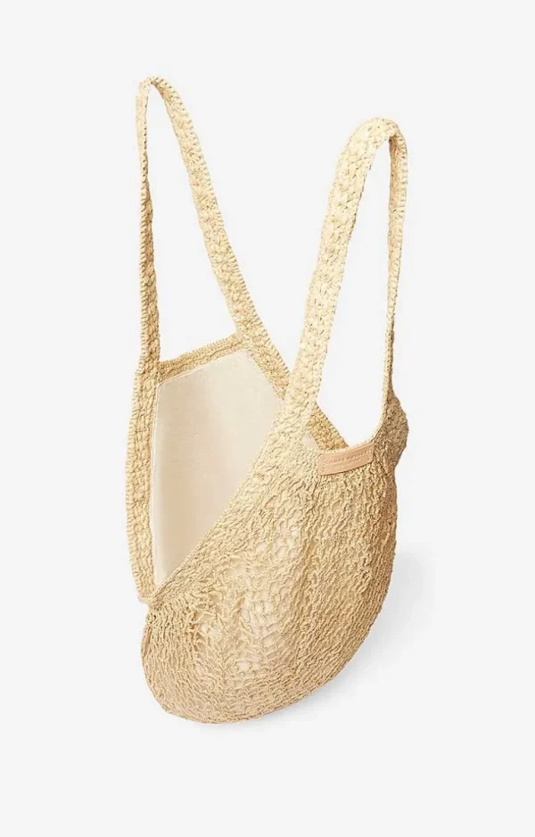 Vanessa Bruno Raffia Fishnet Bag- Raffia