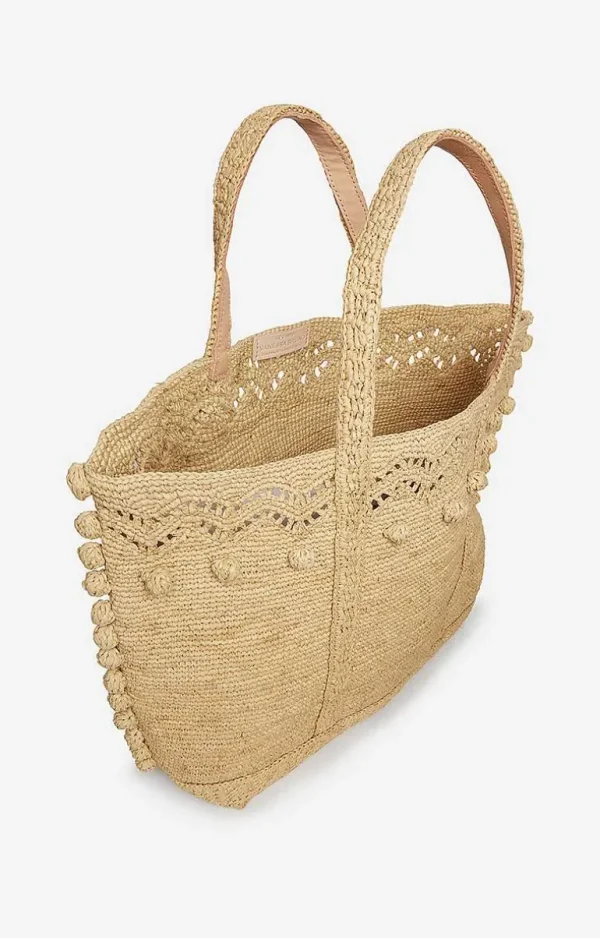 Vanessa Bruno Raffia L Cabas Tote- Raffia