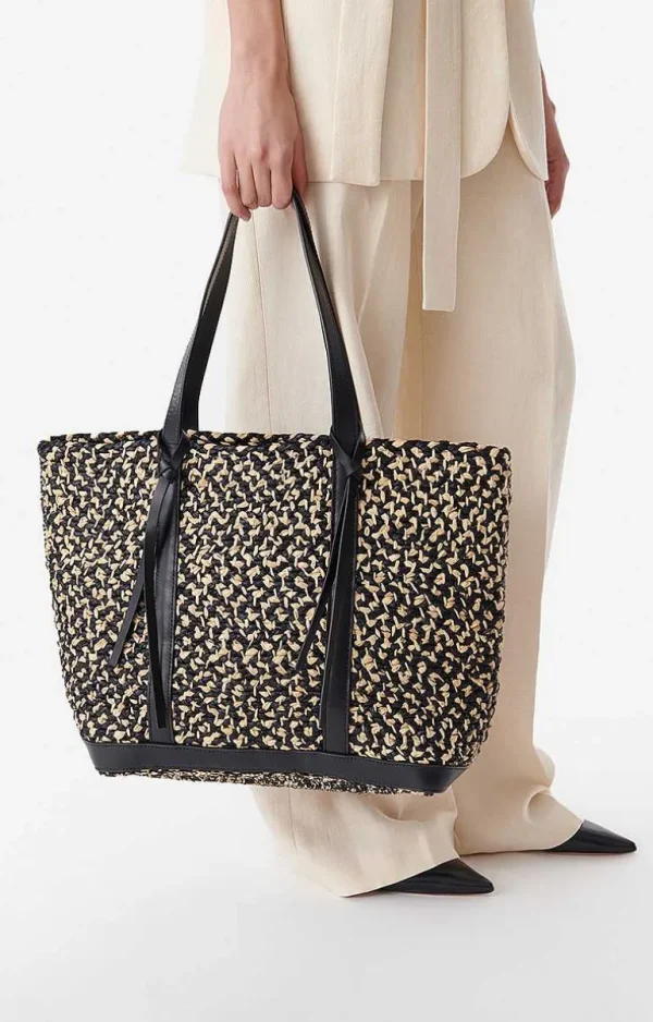 Vanessa Bruno Raffia L Cabas Tote- Raffia