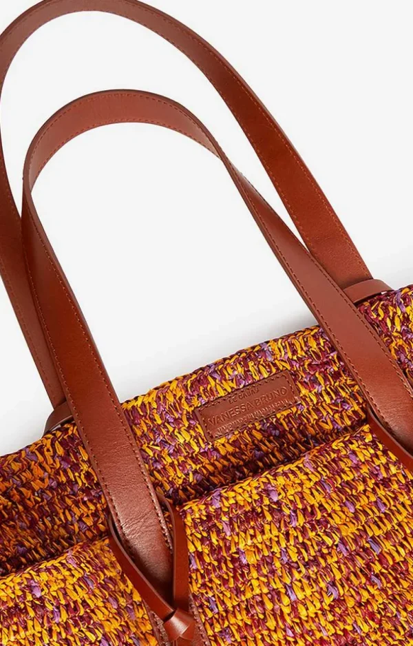 Vanessa Bruno Raffia L Cabas Tote- Raffia