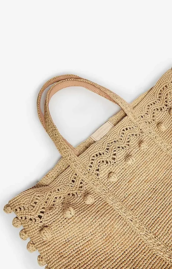 Vanessa Bruno Raffia L Cabas Tote- Raffia