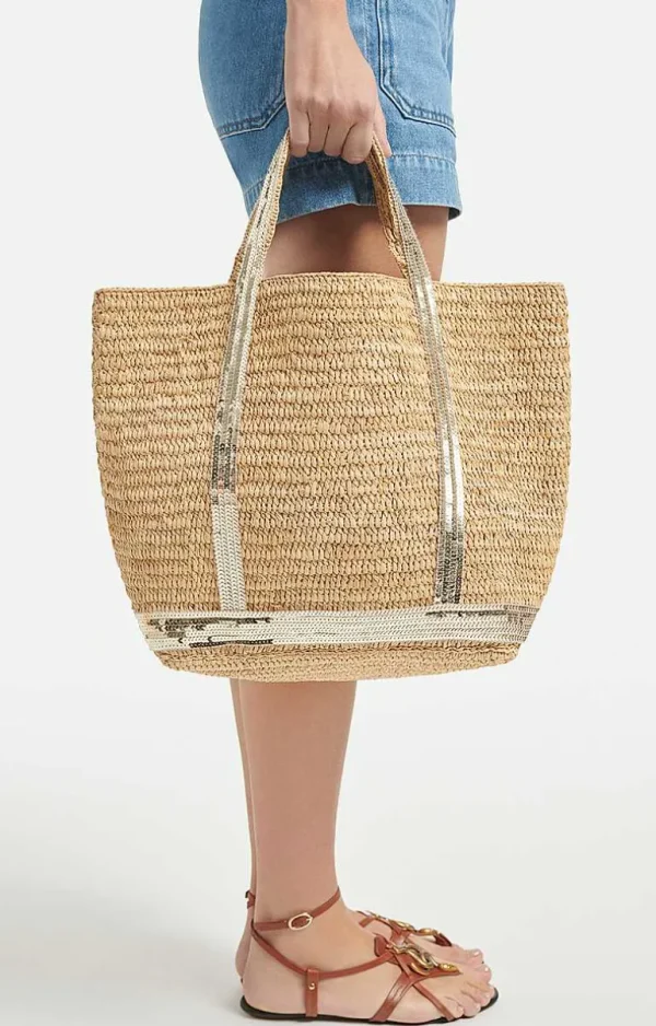 Vanessa Bruno Raffia M Cabas Tote- Raffia