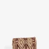 Vanessa Bruno Raffia Nano Moon Bag- Raffia