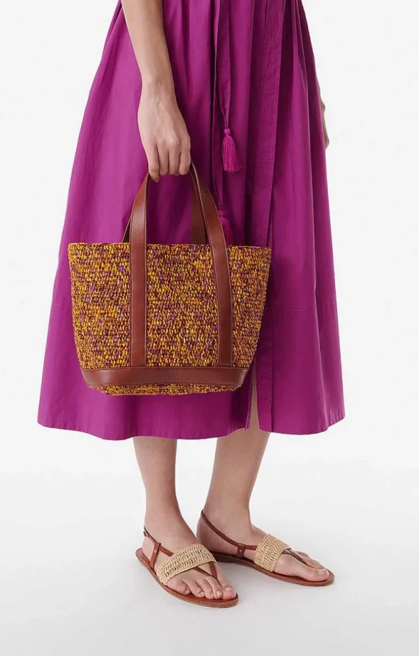 Vanessa Bruno Raffia S Cabas Tote- Raffia