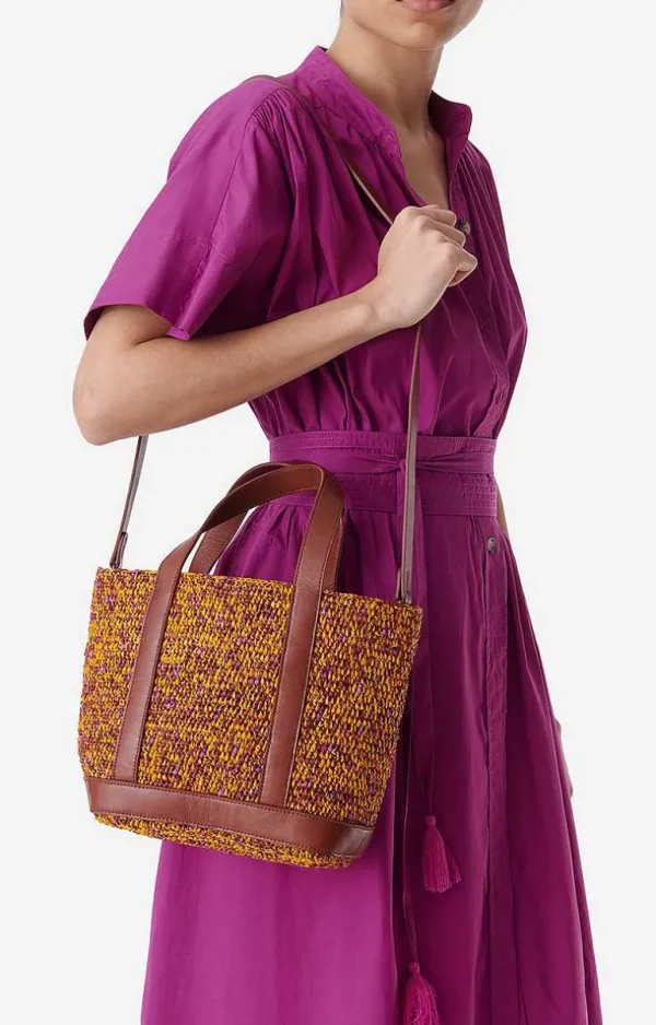 Vanessa Bruno Raffia S Cabas Tote- Raffia