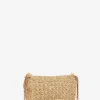 Vanessa Bruno Raffia Small Moon Bag- Raffia