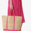 Vanessa Bruno Raffia Xl Cabas Tote- Raffia