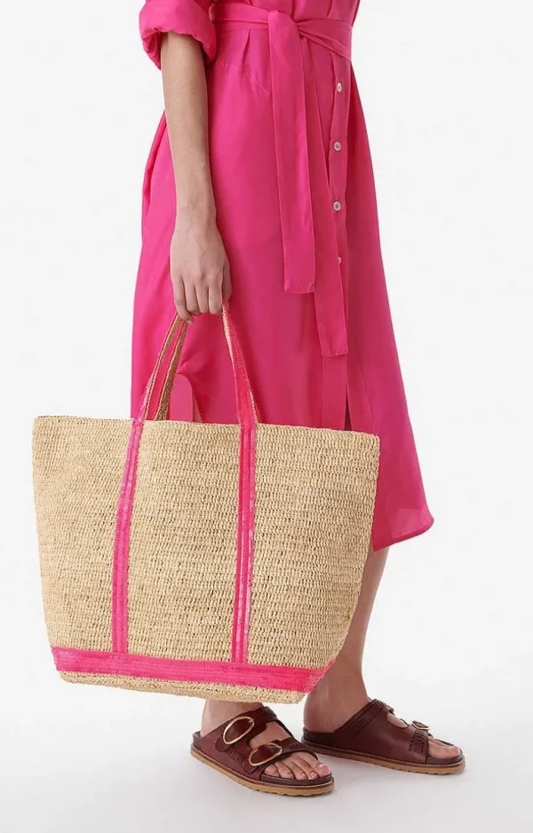 Vanessa Bruno Raffia Xl Cabas Tote- Raffia