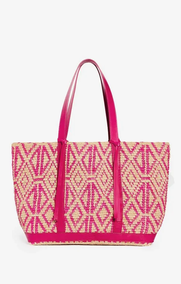 Vanessa Bruno Raffia Xl Cabas Tote- Raffia