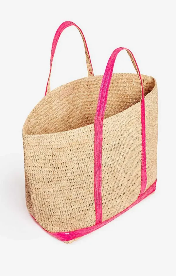 Vanessa Bruno Raffia Xl Cabas Tote- Raffia