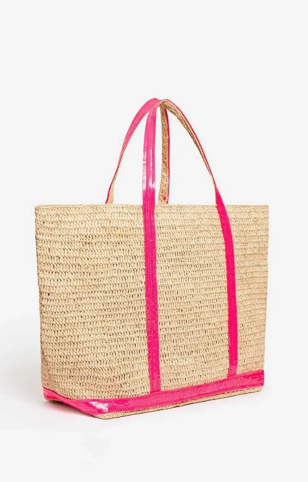 Vanessa Bruno Raffia Xl Cabas Tote- Raffia