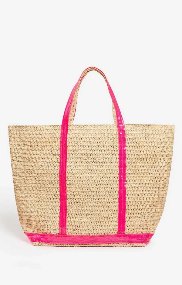 Vanessa Bruno Raffia Xl Cabas Tote- Raffia